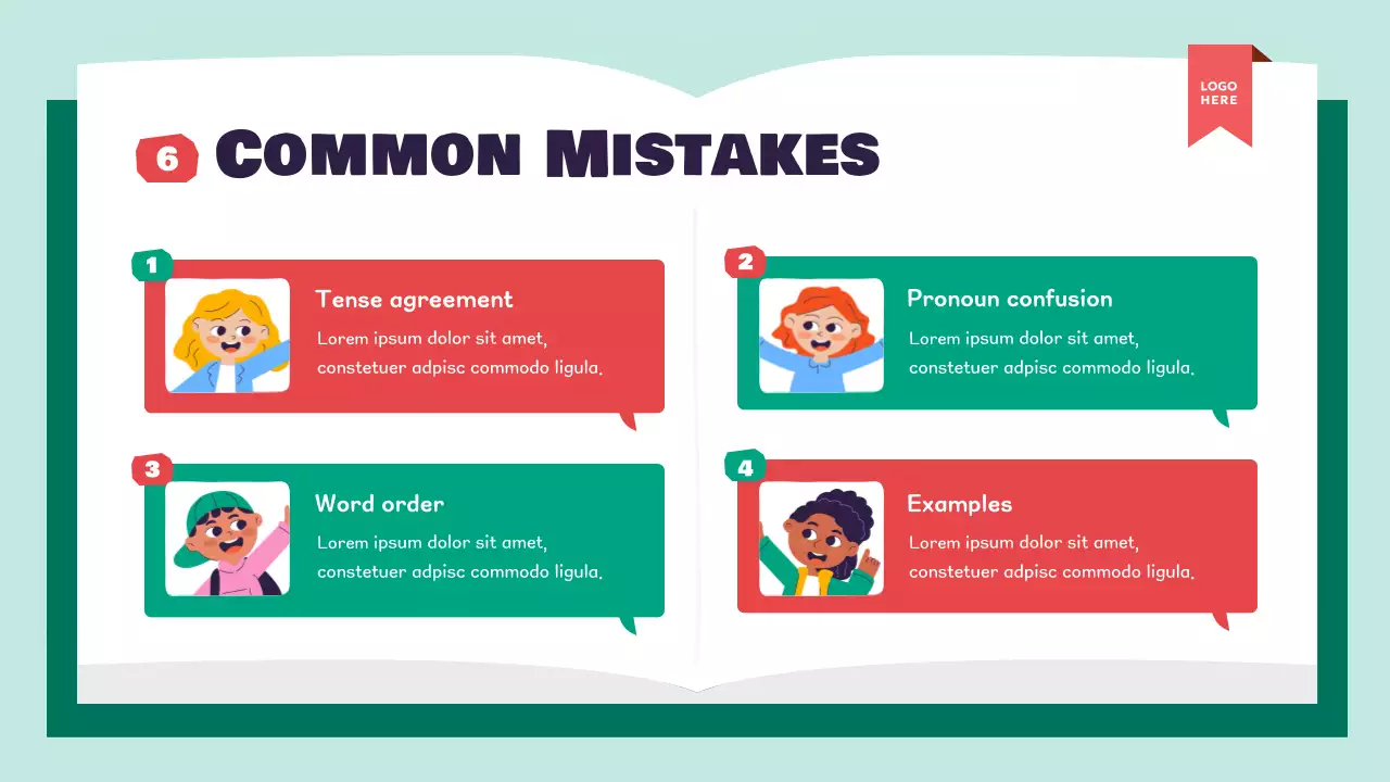 Green And Mint Cute Education Guide Presentation