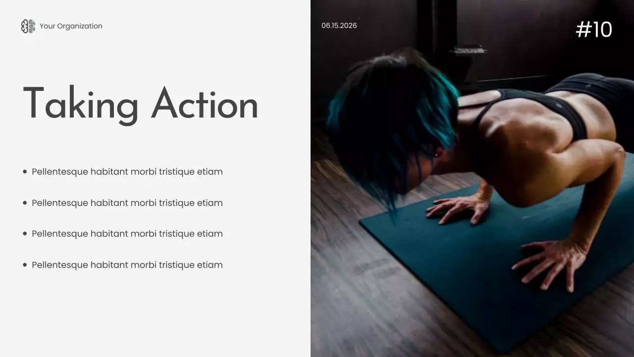 Grey Minimal Mindfulness Lecture Presentation