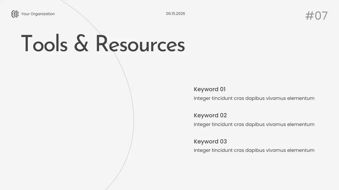 Grey Minimal Mindfulness Lecture Presentation