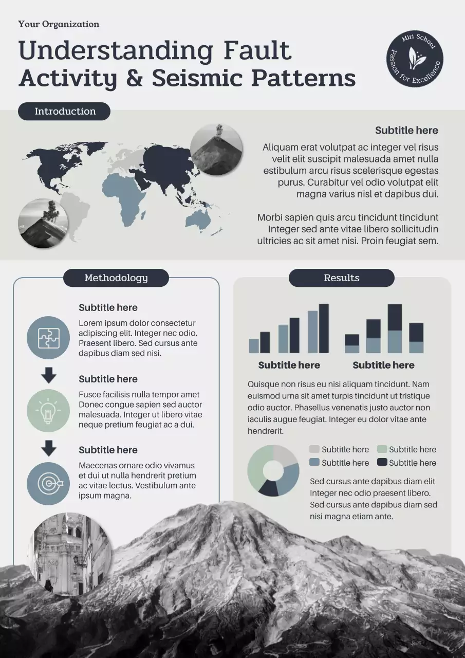 Neutral Academic Research Poster