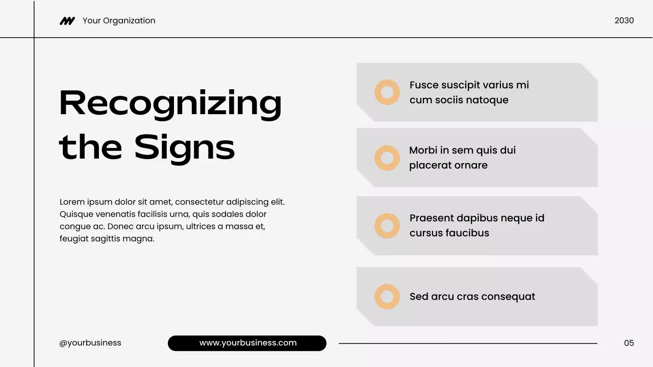 Grey Modern Mindfulness and Meditation Presentation