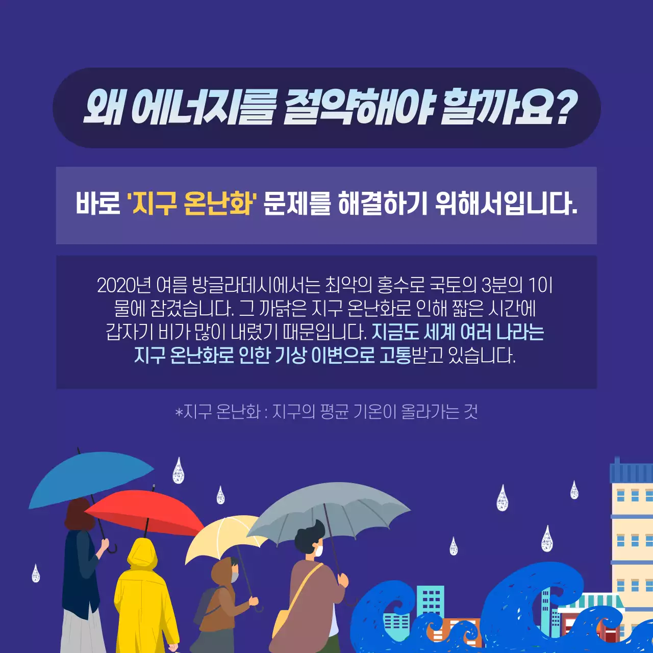 두클래스 에너지의 날 카드뉴스 디자인
