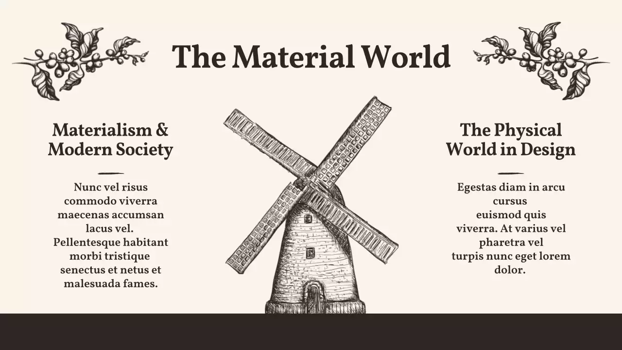 Beige Classic History Class Presentation