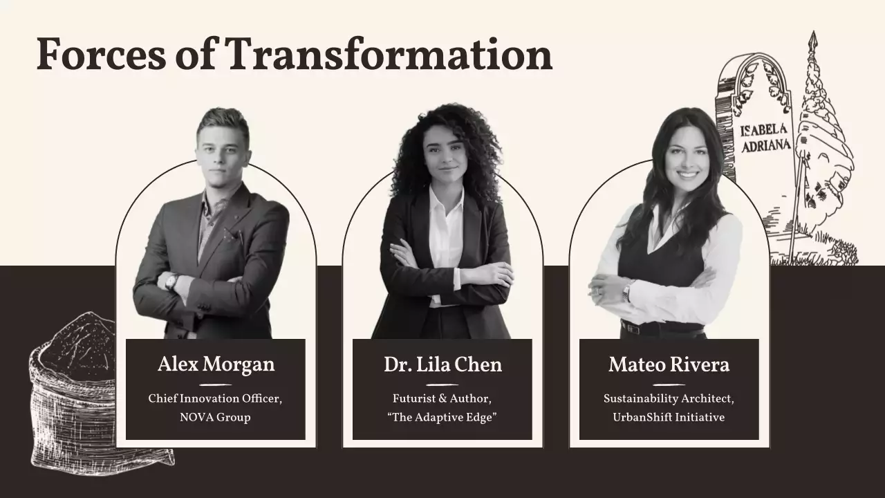 Beige Classic History Class Presentation