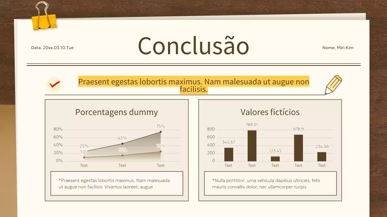 documento académico clássico bege