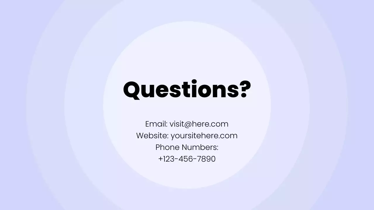 Bài thuyết trình về Purple Minimal Stress