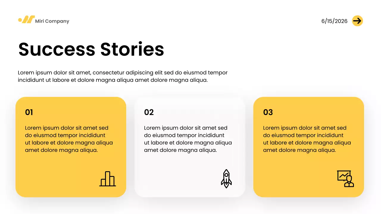 Yellow Modern Community Presentation