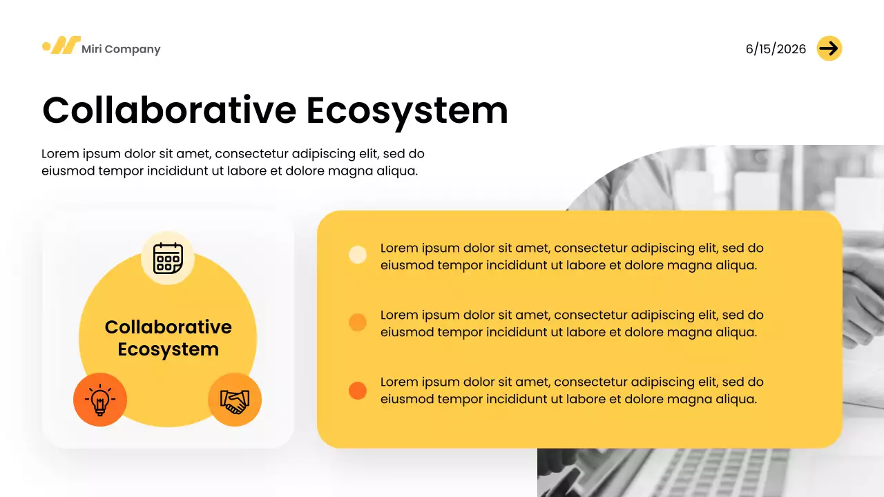 Yellow Modern Community Presentation