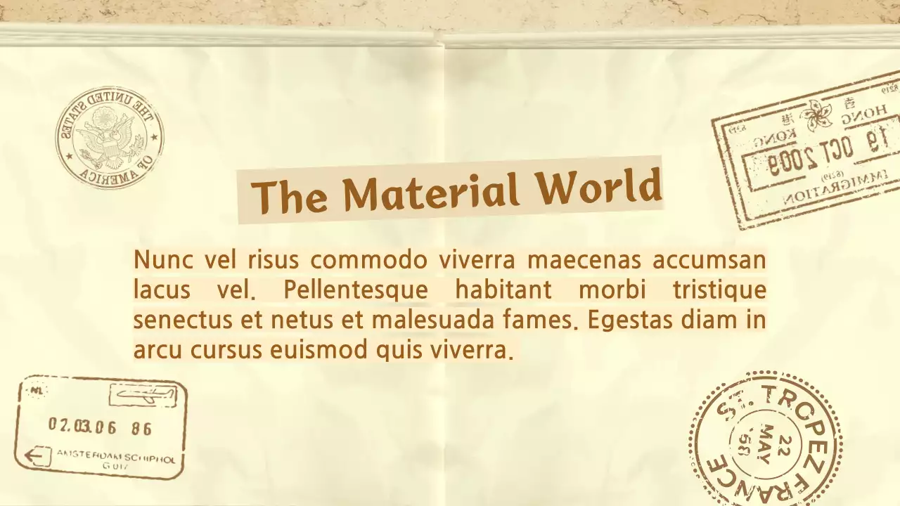 Brown Vintage Victorian History Presentation