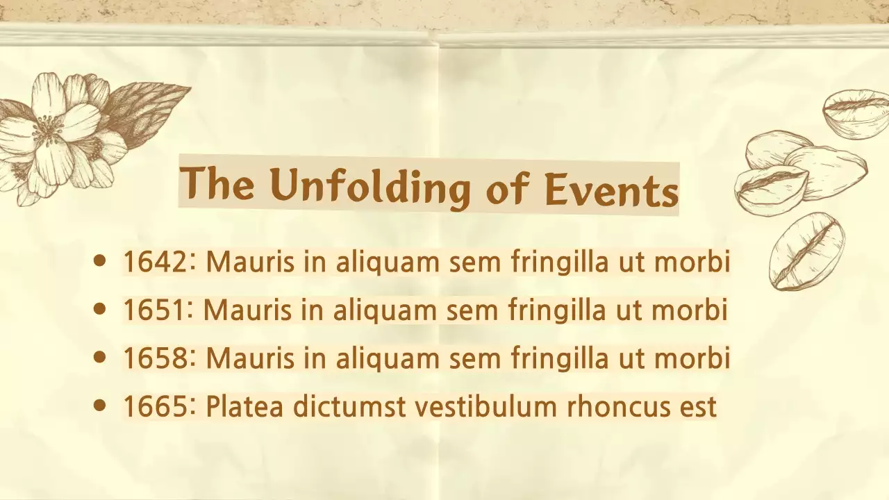 Brown Vintage Victorian History Presentation