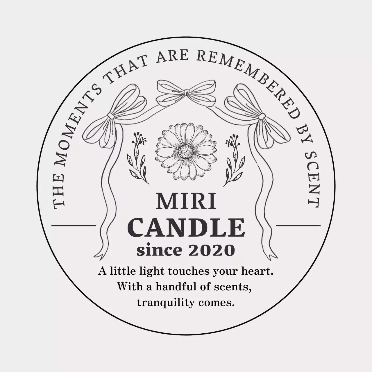 黒 洗練された ロゴ