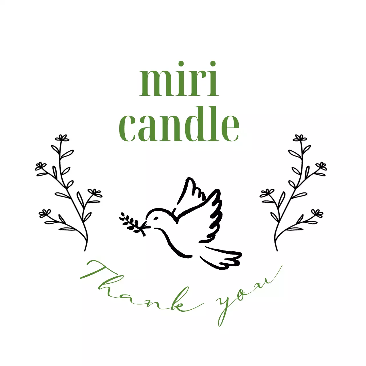 白黒 シンプル ギフト ラベル