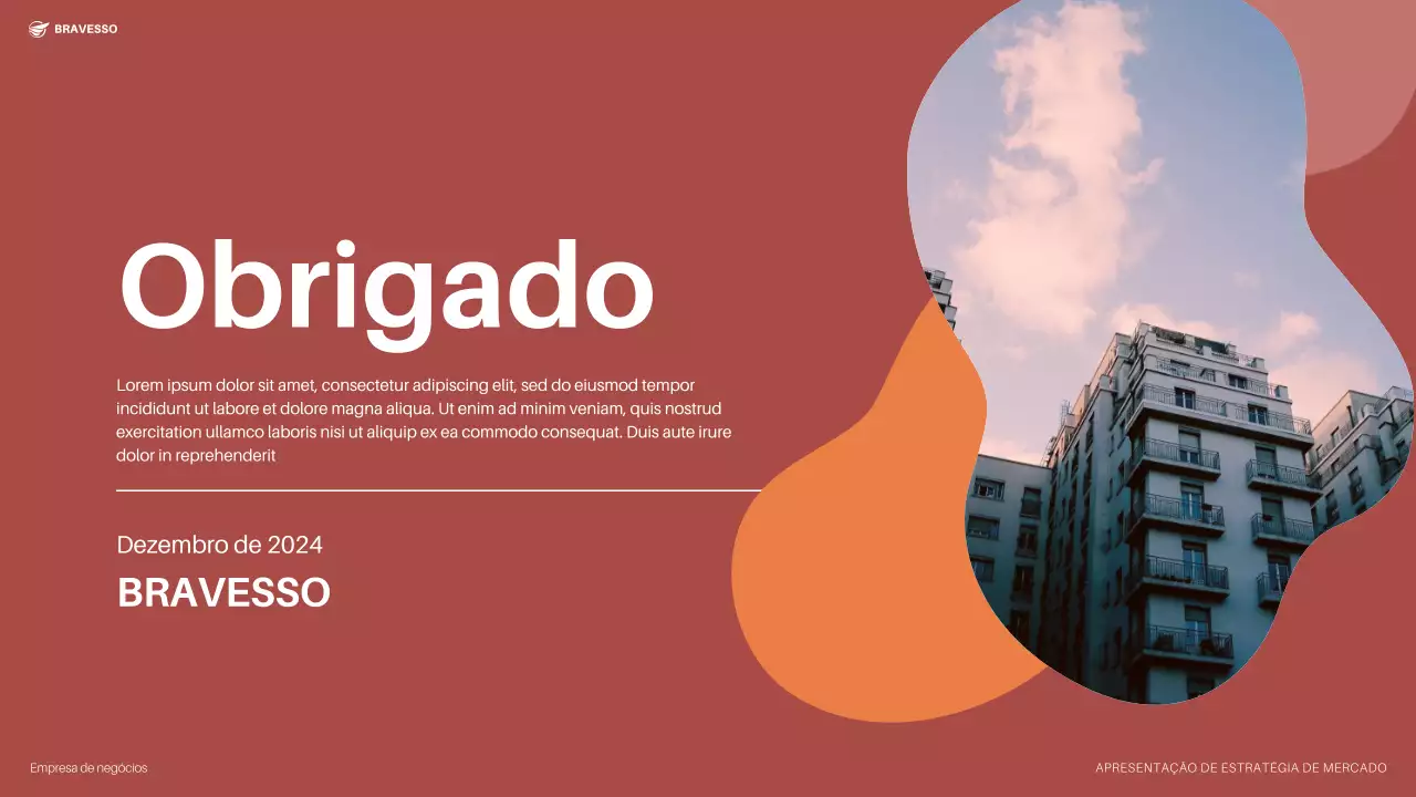 plano de negócios da orange modern