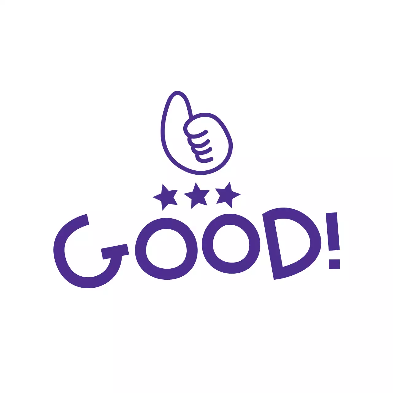 보라 팝 긍정 메시지 스티커