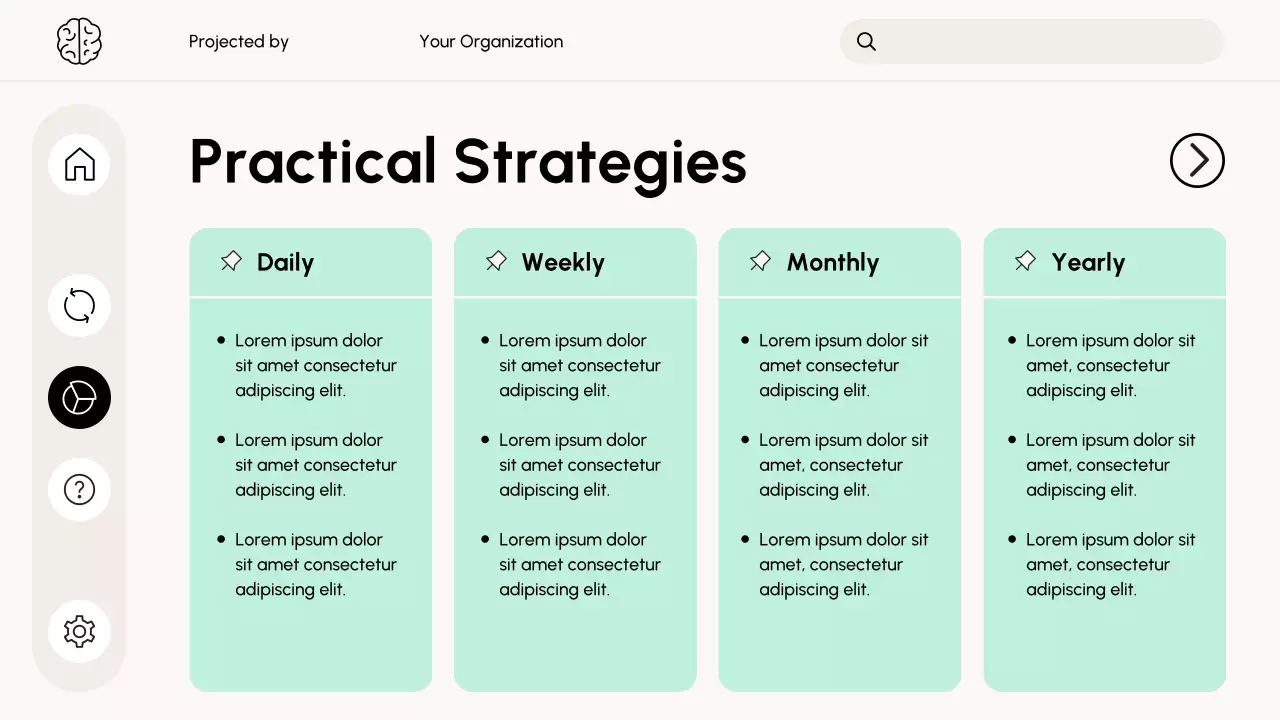 Clean and Professional Mental Health Presentation