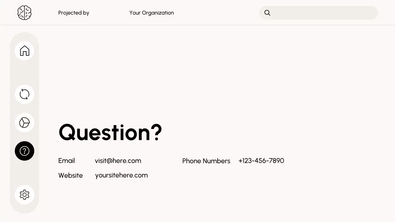 Clean and Professional Mental Health Presentation