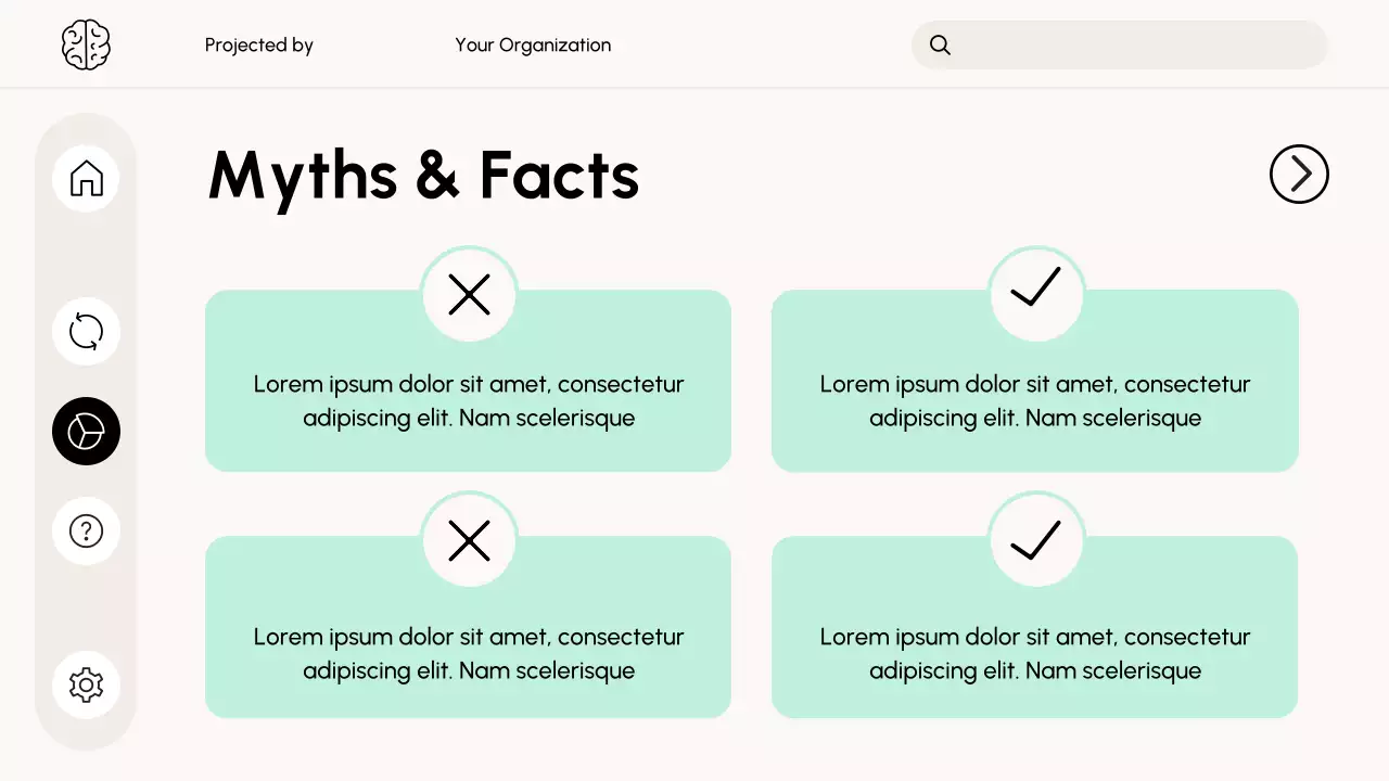 Clean and Professional Mental Health Presentation
