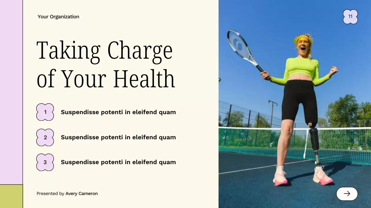 Beige Modern Health Lecture Promotion Presentation