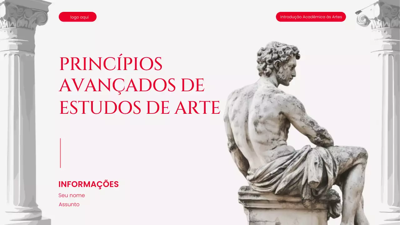 informações sobre a arte clássica branca