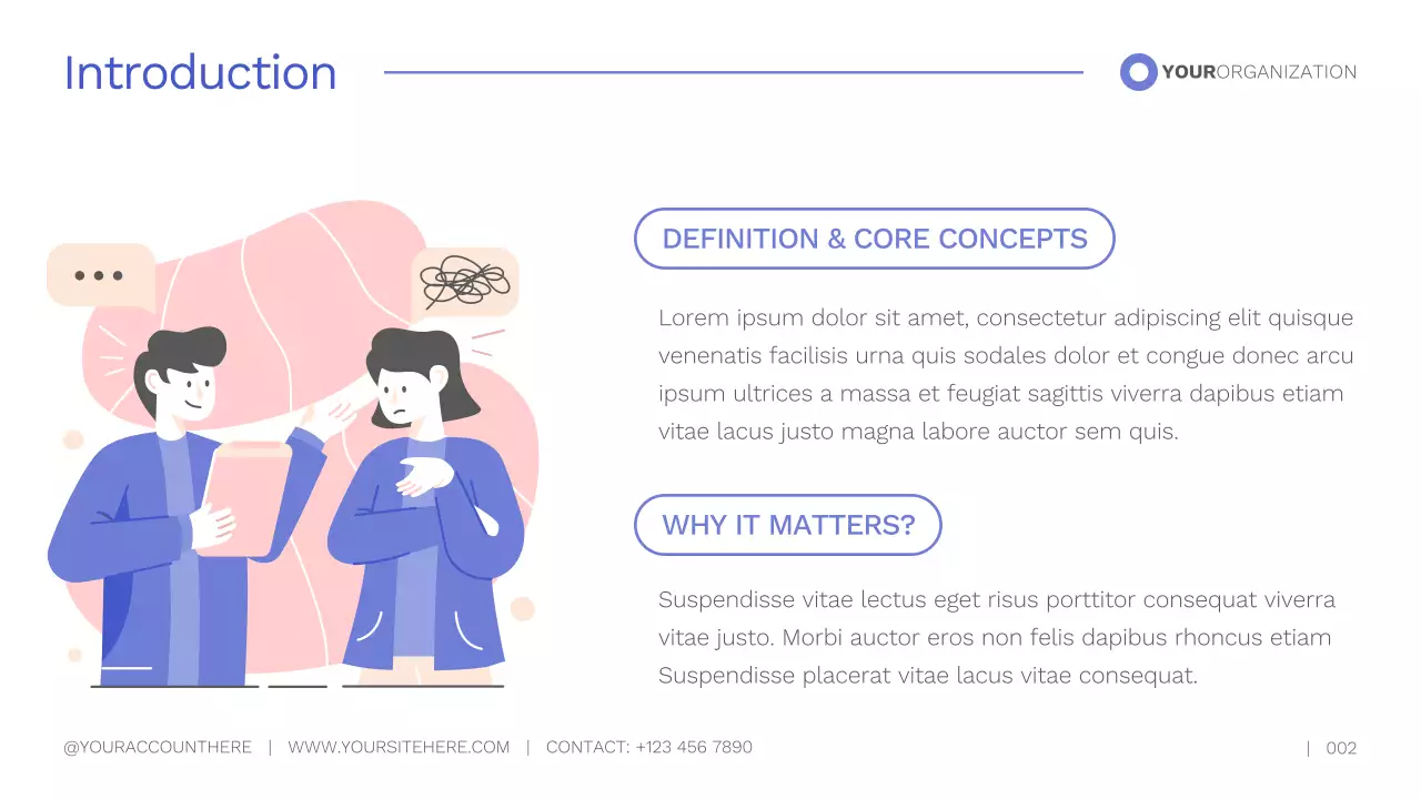 Pastel Mental Health Awareness in Illustrative Style Presentation