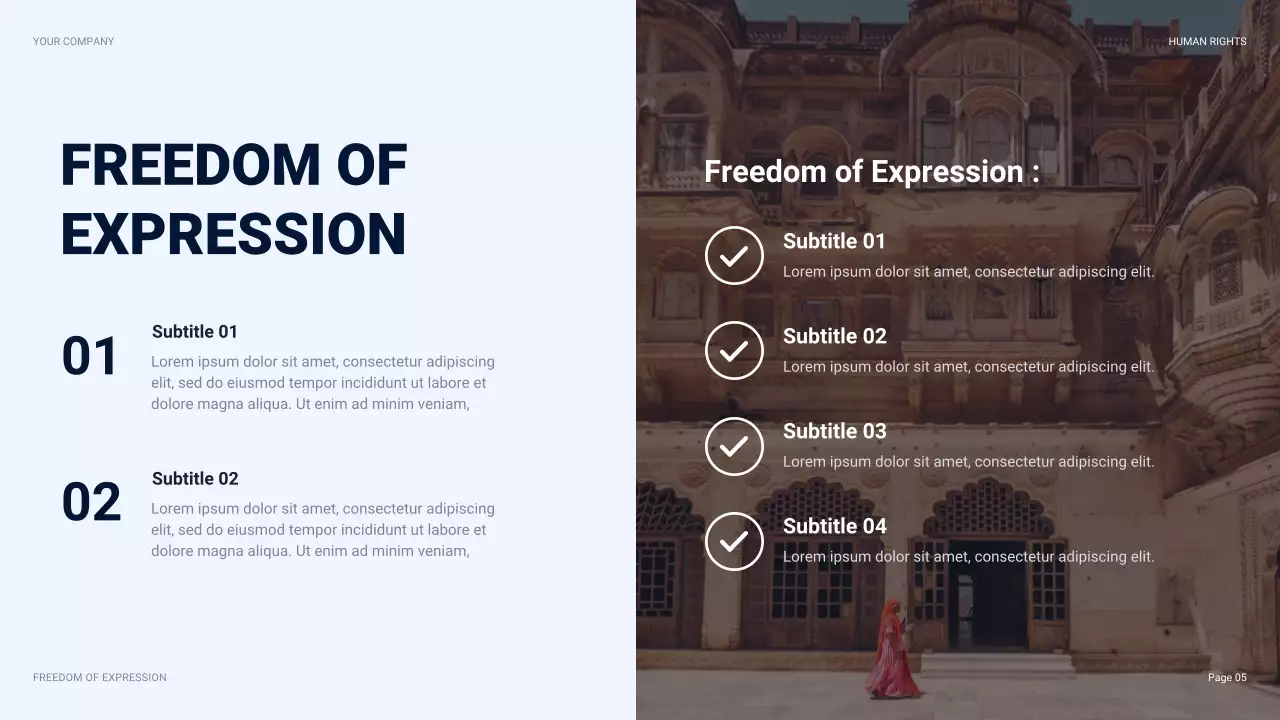 Navy Modern Human Rights Presentation