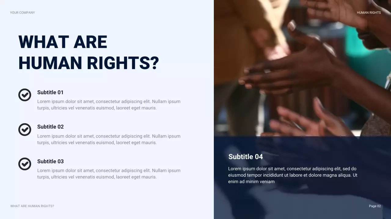 Navy Modern Human Rights Presentation