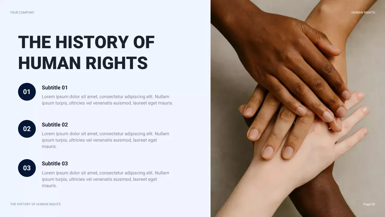 Navy Modern Human Rights Presentation