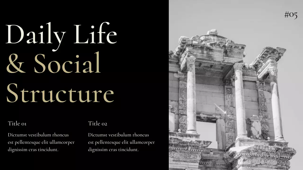 Black Classic History Lecture Presentation