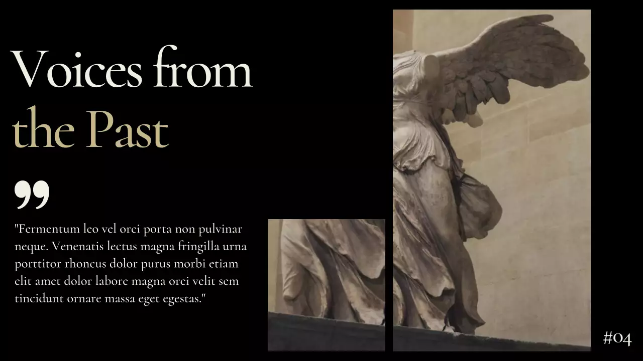 Black Classic History Lecture Presentation