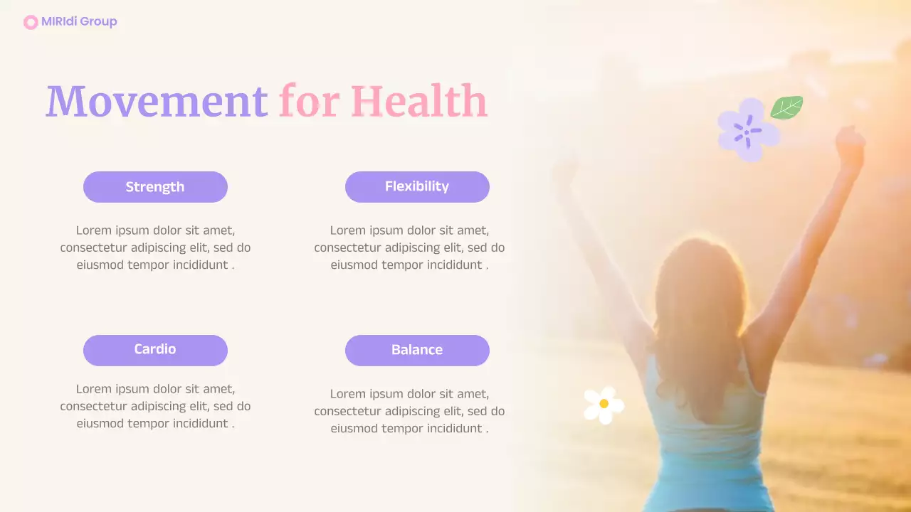 Pink Aesthetic Women's Health Presentation