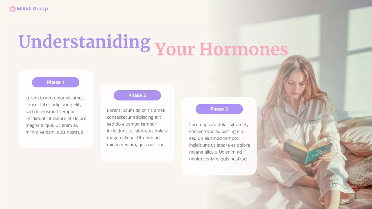 Pink Aesthetic Women's Health Presentation