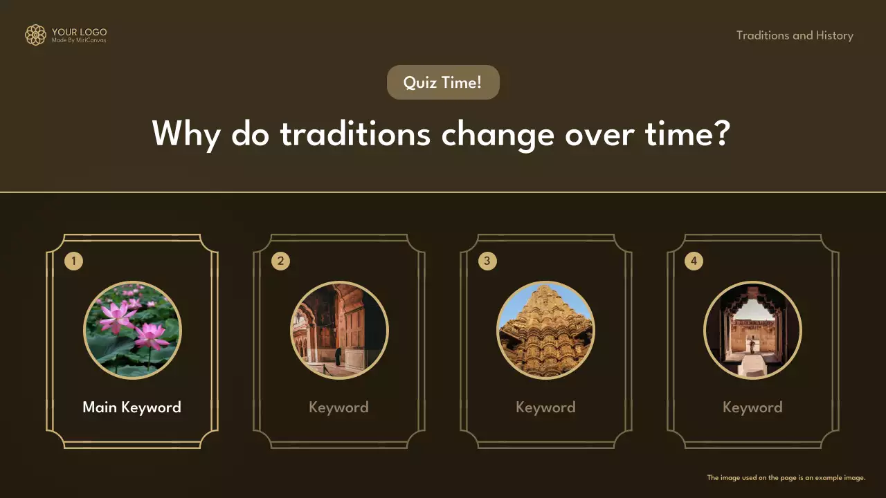 Brown Traditional Culture Guide Presentation