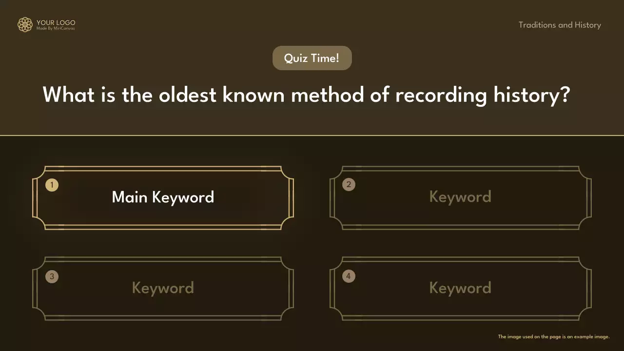 Brown Traditional Culture Guide Presentation