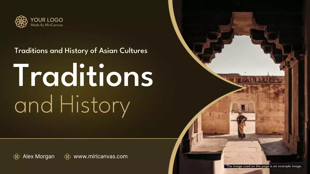 Brown Traditional Culture Guide Presentation