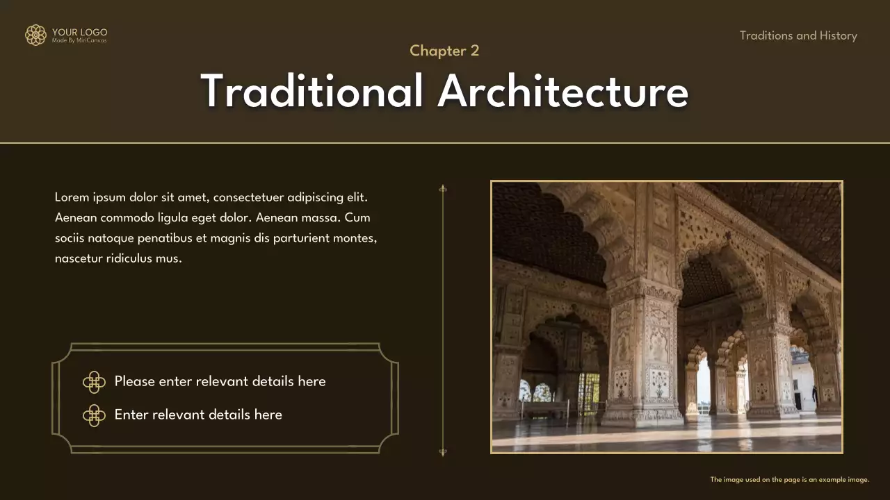 Brown Traditional Culture Guide Presentation