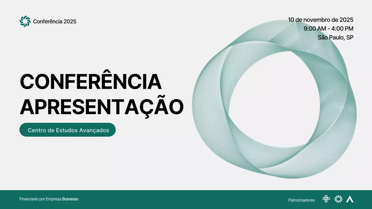 anúncio da conferência sobre o resumo verde