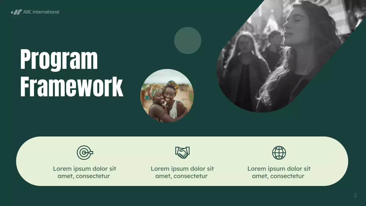 Green Modern Community Announcement