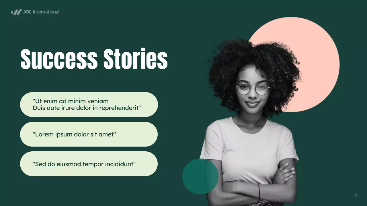 Green Modern Community Announcement