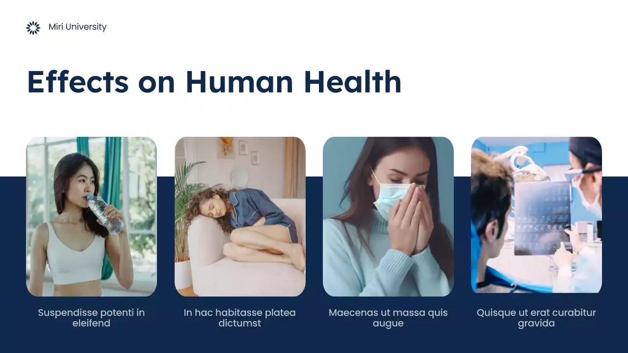 Blue Modern Environmental Lecture