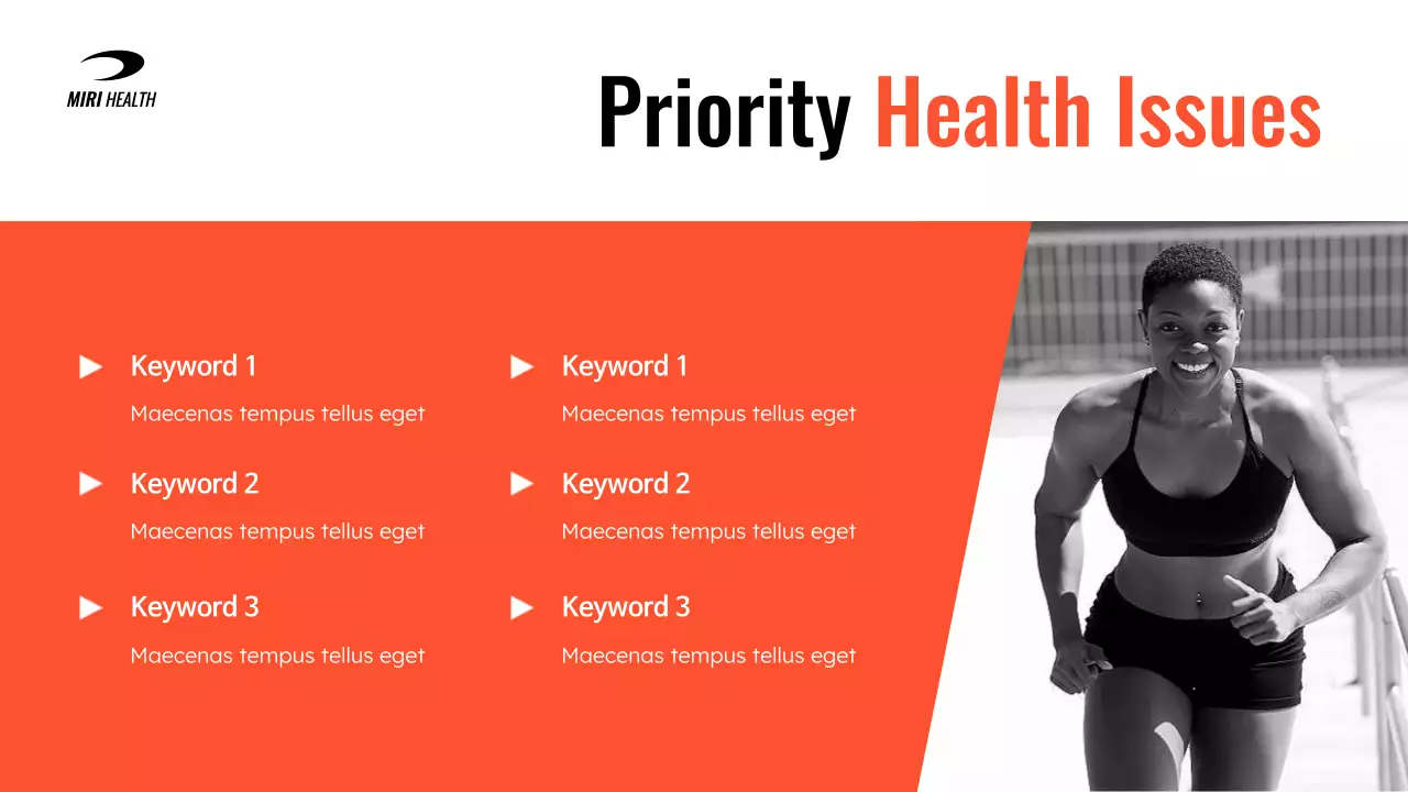 Orange Modern Wellness Promotion Presentation