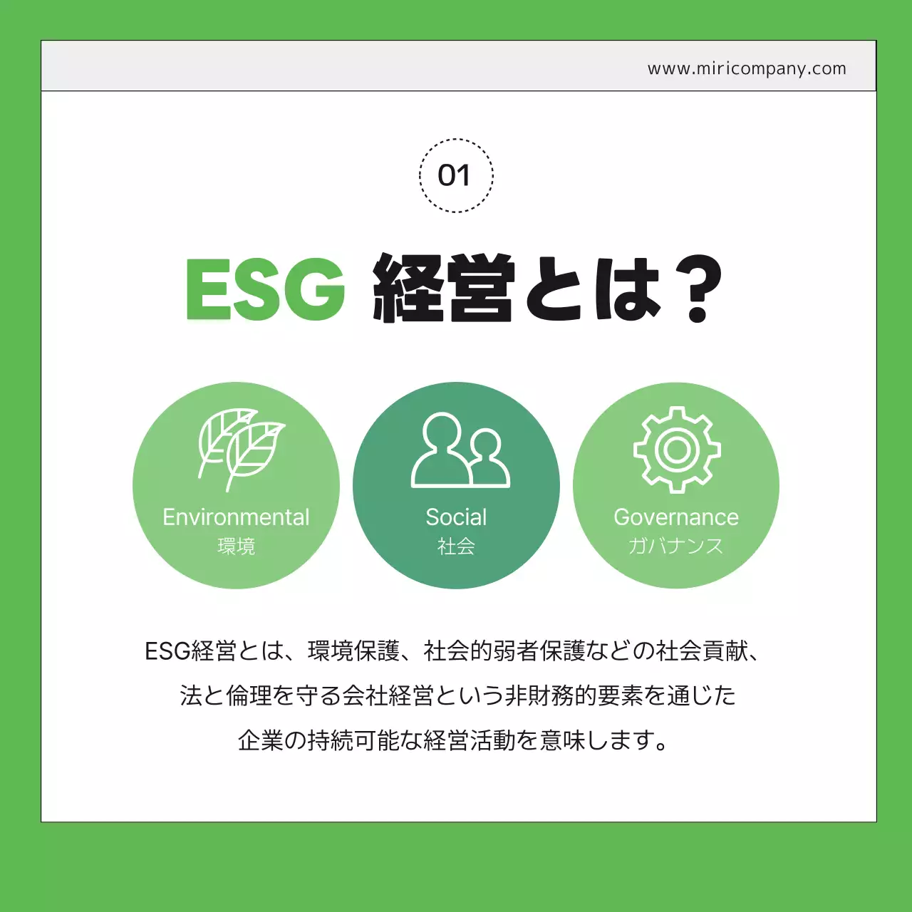 緑 シンプル 環境 報告書