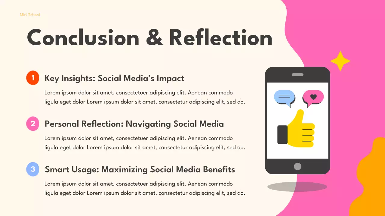 Pink Beige Creative All About Social Media Lecture Presentation