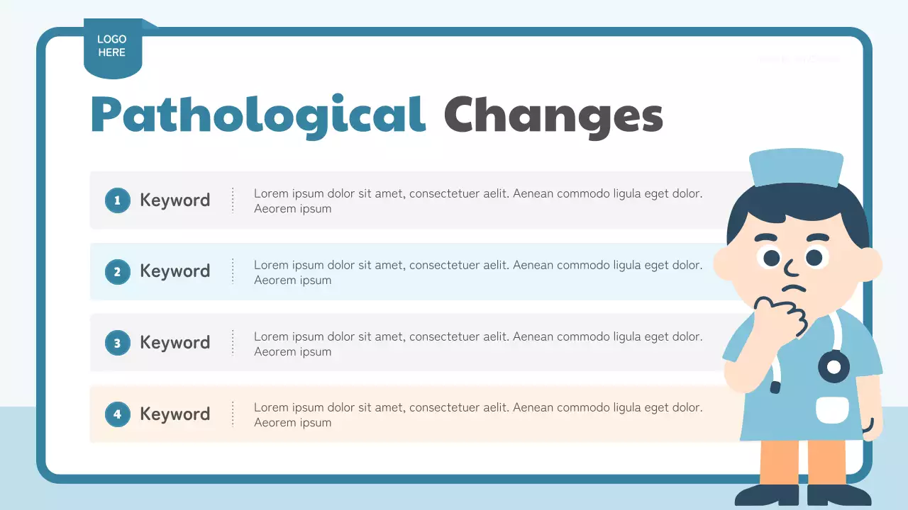 Blue Modern Health Education Lecture Presentation