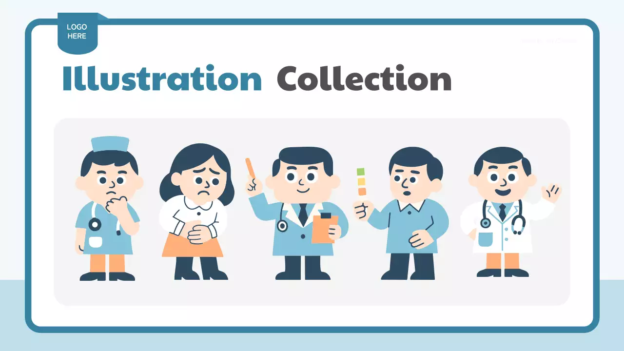 Blue Modern Health Education Lecture Presentation