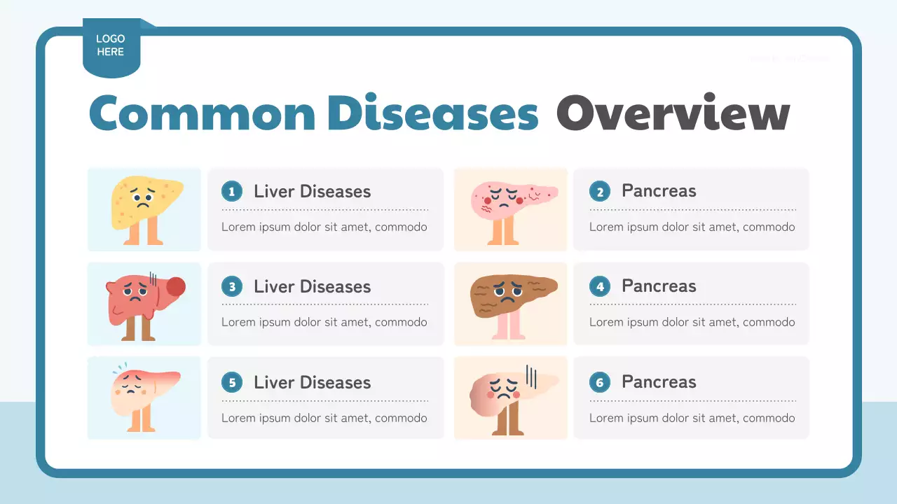 Blue Modern Health Education Lecture Presentation