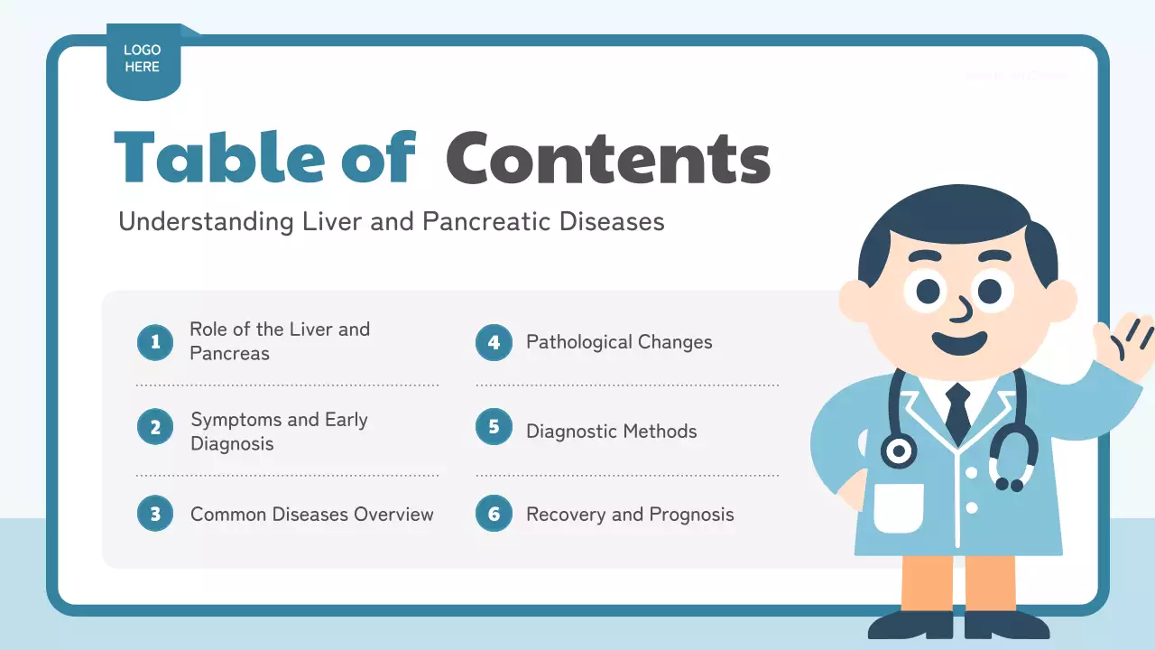 Blue Modern Health Education Lecture Presentation