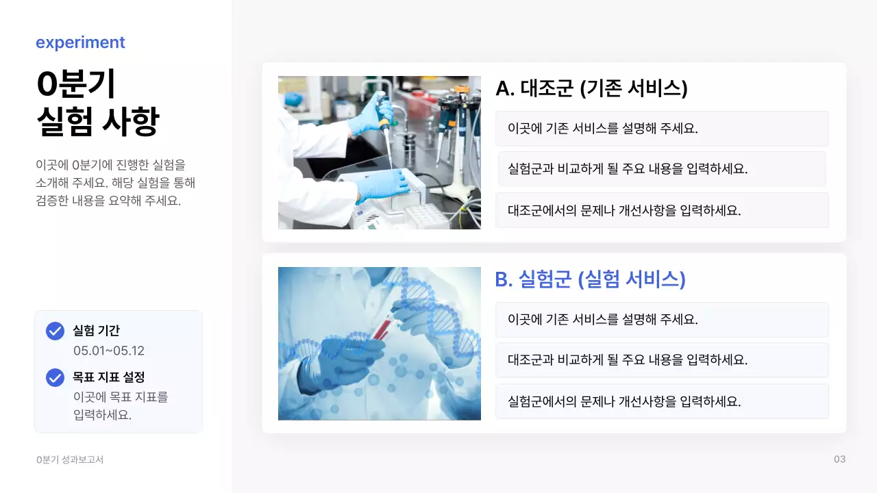 파랑 모던 성과 보고서 분석