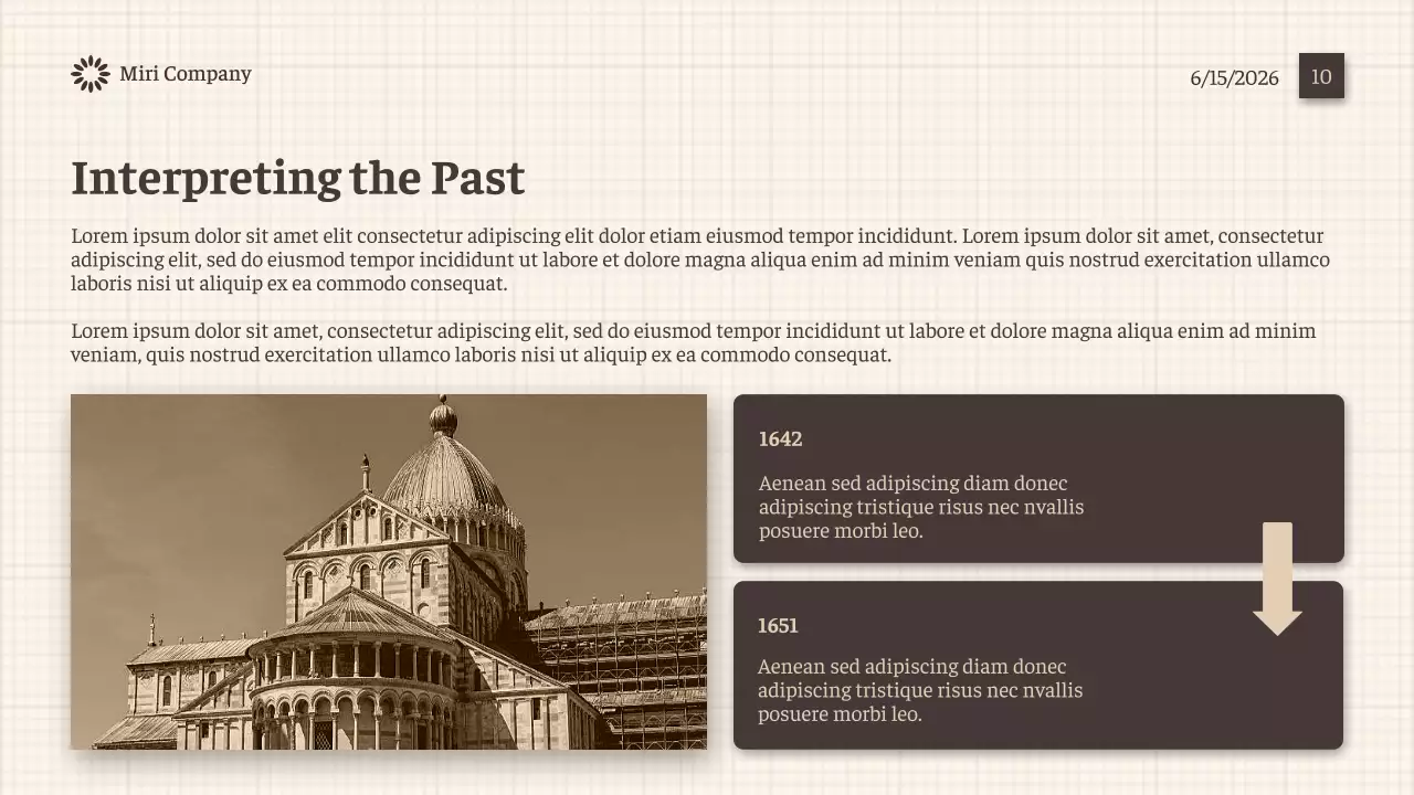 Brown Vintage History Presentation