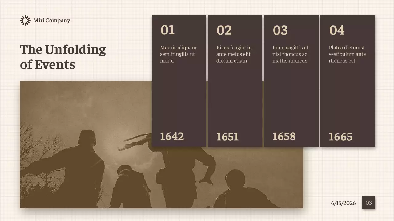 Brown Vintage History Presentation