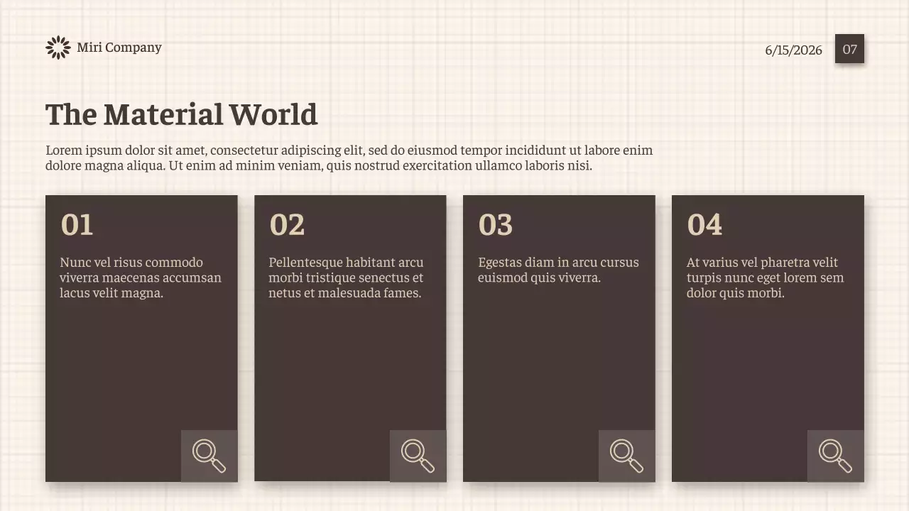 Brown Vintage History Presentation